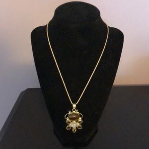 Jewelry - Gorgeous Cats Eye, Moonstone and Citrine Pendant Jewelry - Gorgeous Cats Eye, Moonstone and Citrine Pendant